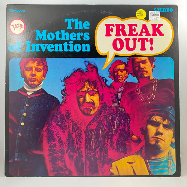 The Mothers of Invention – Freak Out! LP USED Vinyl VG++/VG+ Original Pressing