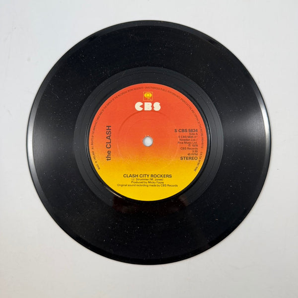 The Clash – Clash City Rockers 7" USED Vinyl VG++/VG+
