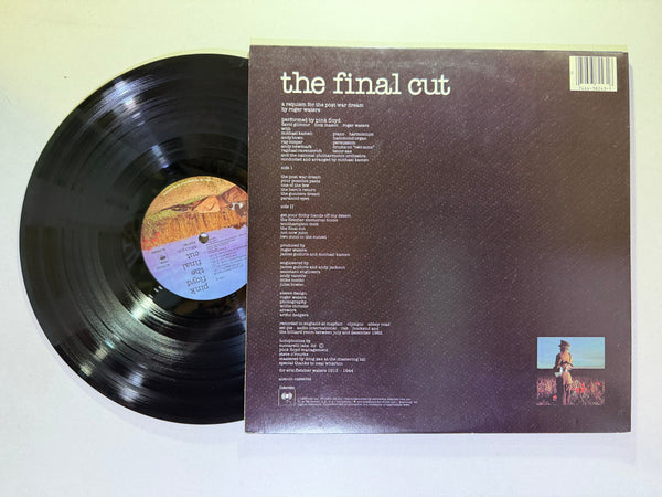 Pink Floyd – The Final Cut LP USED Vinyl VG++/VG+
