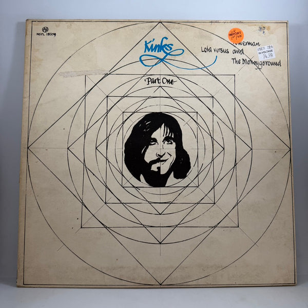 The Kinks – Part 1 Lola Versus Powerman And The Moneygoround LP USED Vinyl VG+/G+
