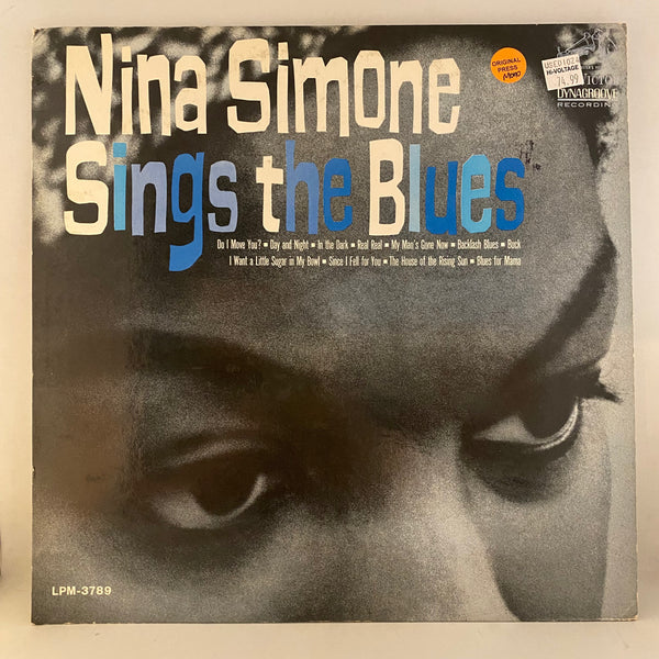 Nina Simone – Nina Simone Sings The Blues LP USED VG+/VG+ 1967 Mono Pressing