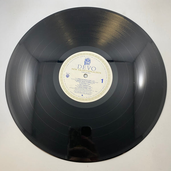 Devo – New Traditionalists LP USED Vinyl VG+/VG Promo Copy + 7"