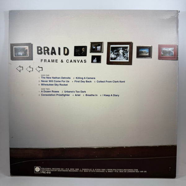 Braid – Frame & Canvas LP USED Vinyl VG+/VG+ Color Vinyl