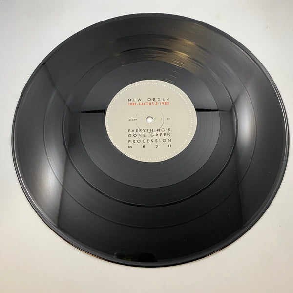 New Order – 1981-1982 LP USED Vinyl VG/VG