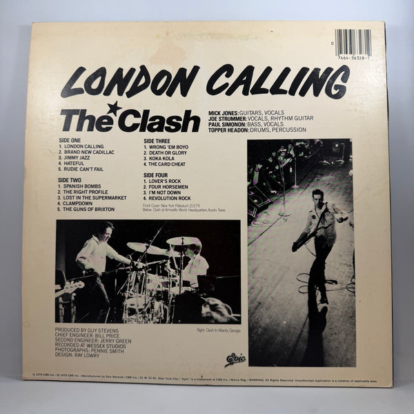 The Clash – London Calling LP USED Vinyl VG+/VG+