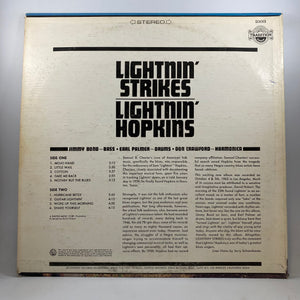 Lightnin' Hopkins – Lightnin' Strikes LP USED Vinyl VG/VG+