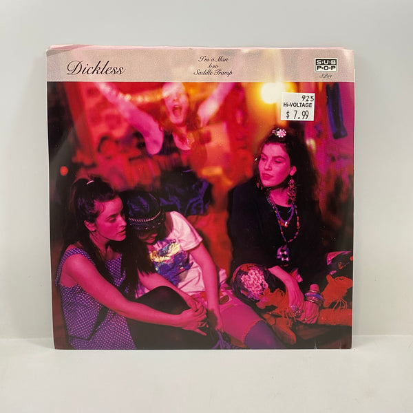 Dickless – I'm A Man b/w Saddle Tramp 7" USED Vinyl NM/VG+ Color Vinyl