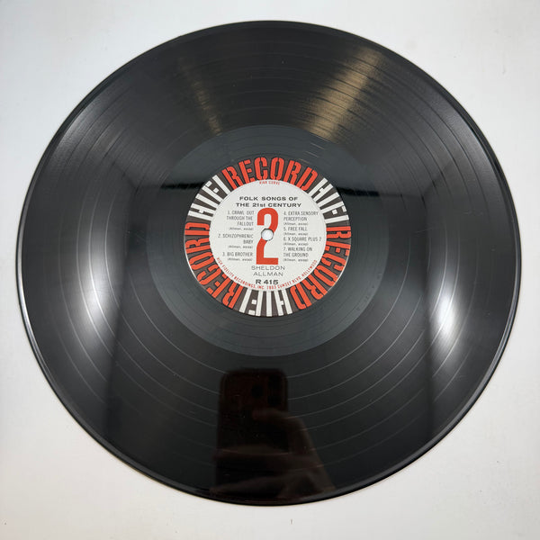 Sheldon Allman – Folk Songs For The 21st Century LP USED Vinyl VG/VG+