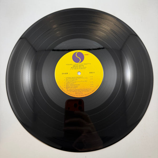 Dead Boys – Young Loud And Snotty LP USED Vinyl NM/G+ Original Pressing