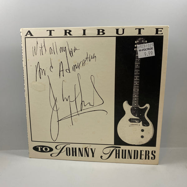Various – A Tribute To Johnny Thunders 7" USED Vinyl VG++/VG Color Vinyl
