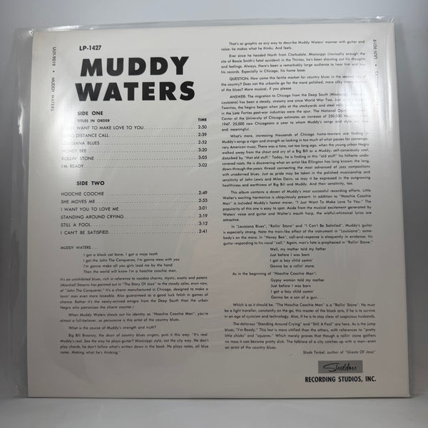 Muddy Waters – The Best Of Muddy Waters LP USED Vinyl NM/NM Audiophile