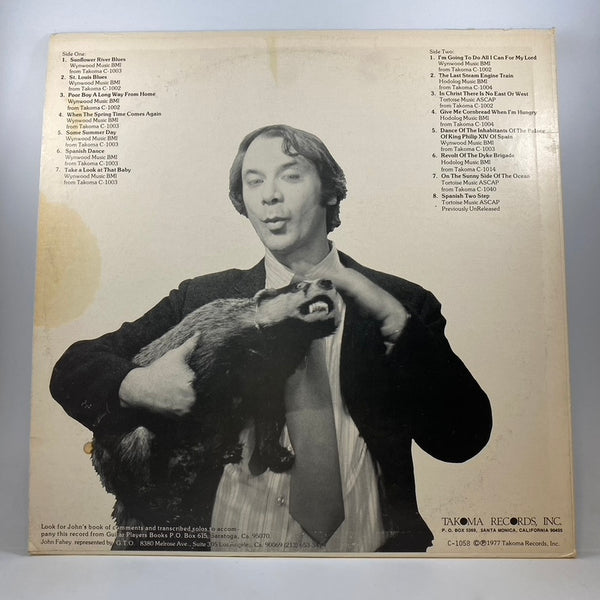 John Fahey – The Best Of John Fahey 1959 - 1977 LP USED Vinyl VG+/VG+