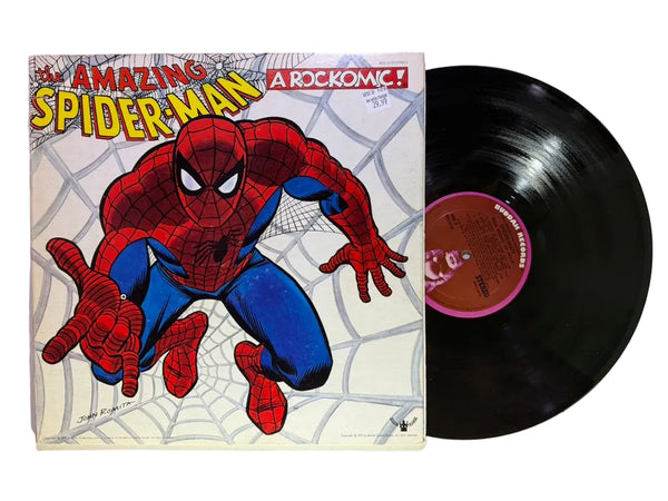 Ron Dante, The Webspinners – The Amazing Spider-Man: From Beyond The Grave - A Rockomic LP USED Vinyl VG+/VG