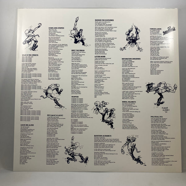 Circle Jerks – Wild In The Streets LP USED Vinyl VG+/NM