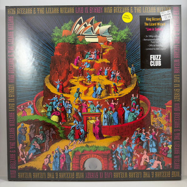King Gizzard And The Lizard Wizard – Live In Sydney LP NOS Vinyl Box Set Mint Still Sealed
