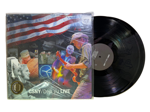 CSNY – Déjà Vu LIVE LP USED Vinyl NM/VG+