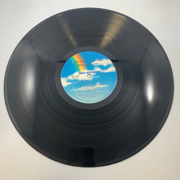 Merle Haggard – Back To The Barrooms LP USED Vinyl VG+/VG+