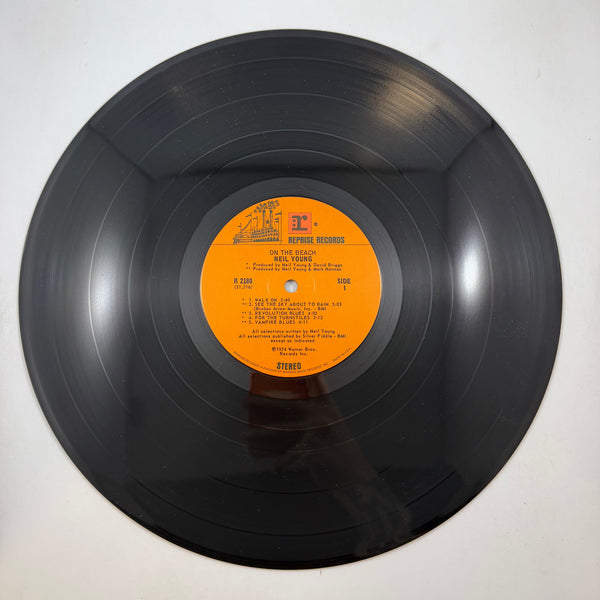 Neil Young – On The Beach LP USED Vinyl VG++/VG+