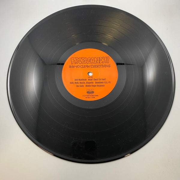 Propagandhi – How To Clean Everything LP USED Vinyl VG+/VG+