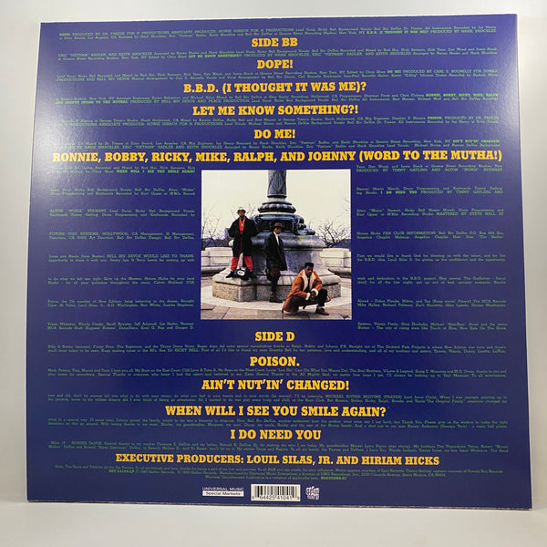 Bell Biv Devoe – Poison LP USED Vinyl VG++/NM Color Vinyl