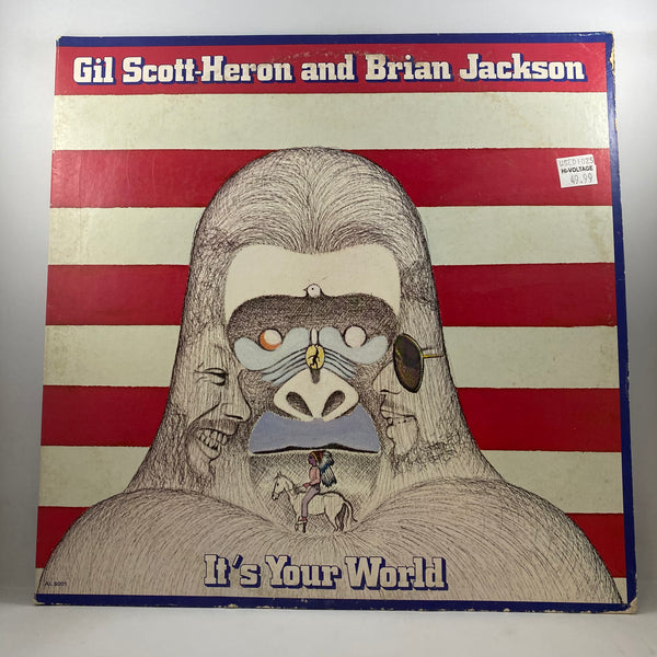 Gil Scott-Heron And Brian Jackson – It's Your World LP USED Vinyl VG+/VG