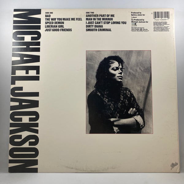 Michael Jackson – Bad LP USED Vinyl VG+/VG+
