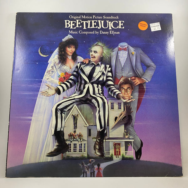 Danny Elfman – Beetlejuice (Original Motion Picture Soundtrack) LP USED Vinyl VG+/VG+ Original Pressing