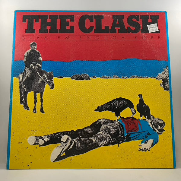 The Clash – Give 'Em Enough Rope LP USED Vinyl VG/VG+