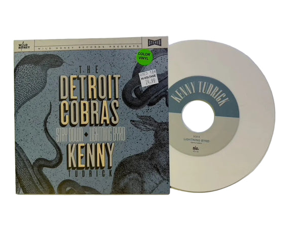 The Detroit Cobras / Kenny Tudrick – Stay Down / Lightning Byrd 7" USED Vinyl NM/NM Color Vinyl