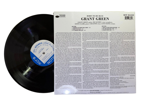 Grant Green – Born To Be Blue LP USED Vinyl VG++/NM