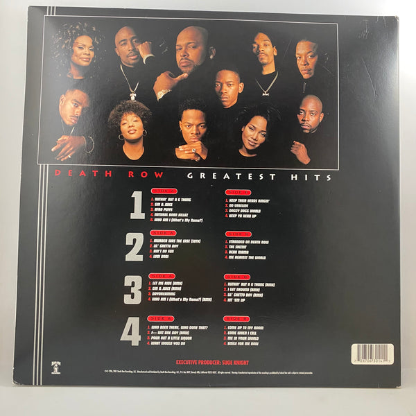Various – Death Row - Greatest Hits LP USED Vinyl VG++/VG+