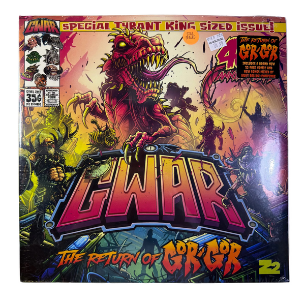 Gwar – The Return Of Gor-Gor LP NOS Vinyl Mint Still Sealed