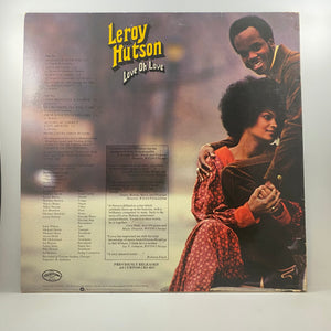 Leroy Hutson – Love Oh Love LP USED Vinyl VG+/VG