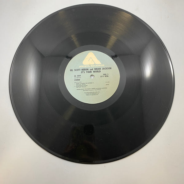 Gil Scott-Heron And Brian Jackson – It's Your World LP USED Vinyl VG+/VG