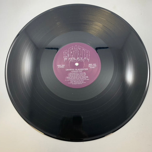 Cryptic Slaughter – Convicted LP USED Vinyl VG+/VG+
