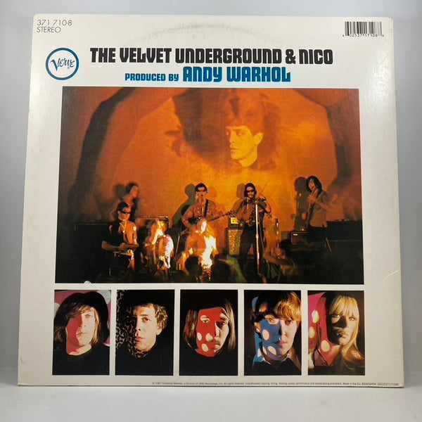 The Velvet Underground & Nico  – The Velvet Underground & Nico LP USED Vinyl VG+/VG+ / 45th Anniversary Version