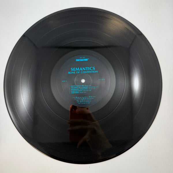 Semantics – Bone Of Contention LP USED Vinyl VG+/VG