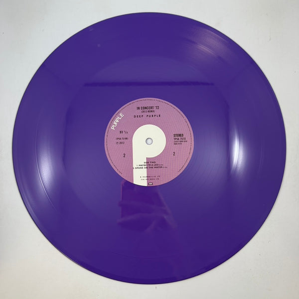 Deep Purple – In Concert '72 LP USED Vinyl NM/NM Color Vinyl