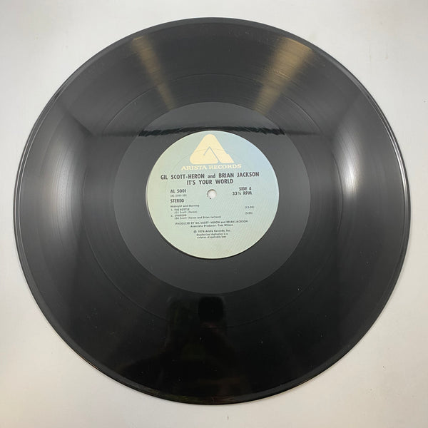 Gil Scott-Heron And Brian Jackson – It's Your World LP USED Vinyl VG+/VG