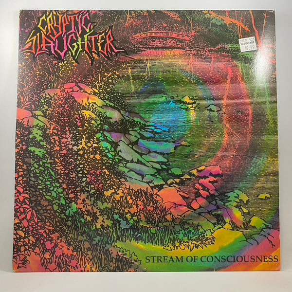 Cryptic Slaughter – Stream Of Consciousness LP USED Vinyl VG/VG+