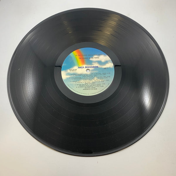 The Mamas & The Papas – 16 Of Their Greatest Hits LP USED Vinyl VG+/VG+