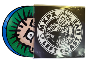 MxPx – Left Coast Live LP USED Vinyl VG++/VG+ Picture Disc