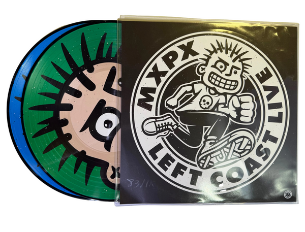 MxPx – Left Coast Live LP USED Vinyl VG++/VG+ Picture Disc