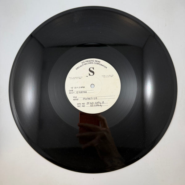 Metallica – ...And Justice For All LP USED Vinyl Test Pressing VG+/Generic