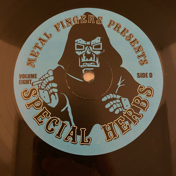 Metal Fingers (MF DOOM) – Special Herbs Volume 7 & 8 2LP USED NM/VG++ 2014 Pressing w/ 7"