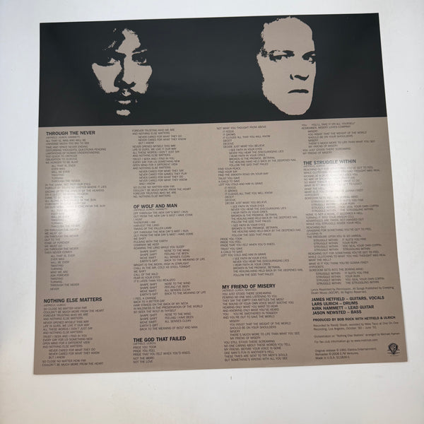 Metallica – Metallica LP USED VInyl NM/VG++