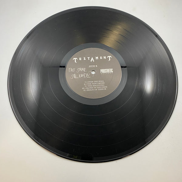 Testament – First Strike Still Deadly LP USED Vinyl VG+/VG+