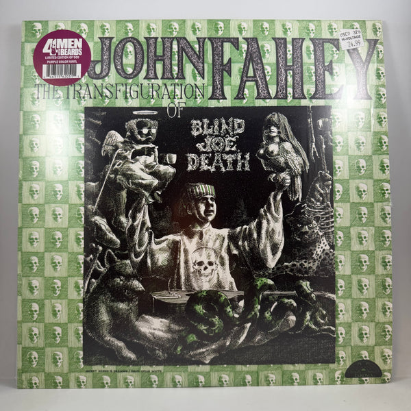 John Fahey – Volume 5 - The Transfiguration Of Blind Joe Death LP USED Vinyl NM/NM Color Vinyl