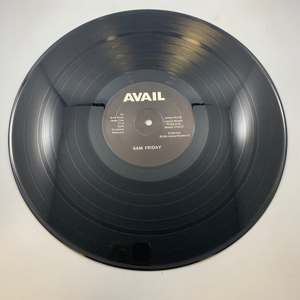 AVAIL – 4AM Friday LP USED Vinyl VG+/VG+ Original Pressing