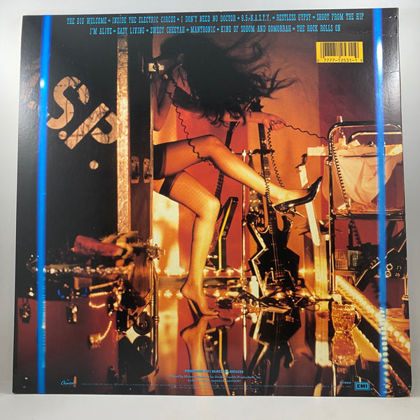 W.A.S.P. – Inside The Electric Circus LP USED Vinyl NM/VG+